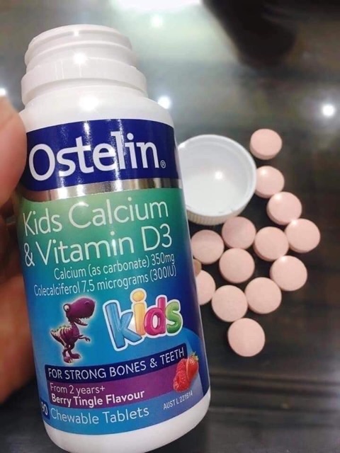 Ostelin Vitamin D3 & Calcium Của Úc, 130 viên