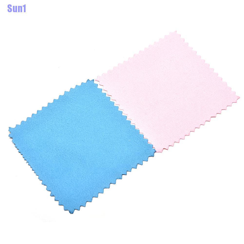 Bộ 10 Miếng Vải Đánh Bóng Trang Sức Mới