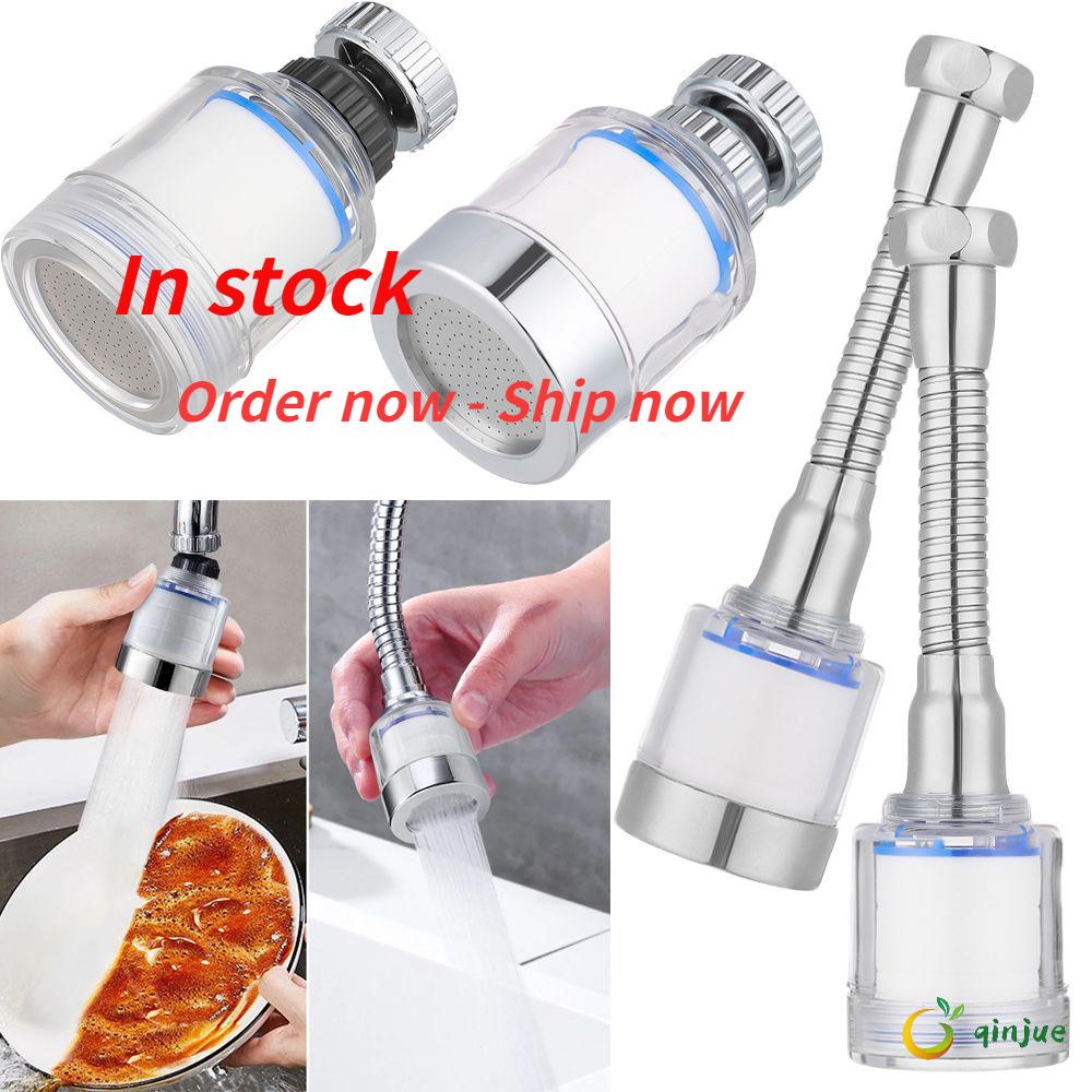 Đầu Lọc Gắn Vòi Nước Xoay 360 Độ Tiết Kiệm Nước Tiện Dụng Cho Nhà Bếp° Đầu Vòi Sục Khí