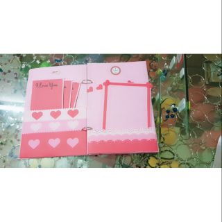 Scrapbook màu hồng