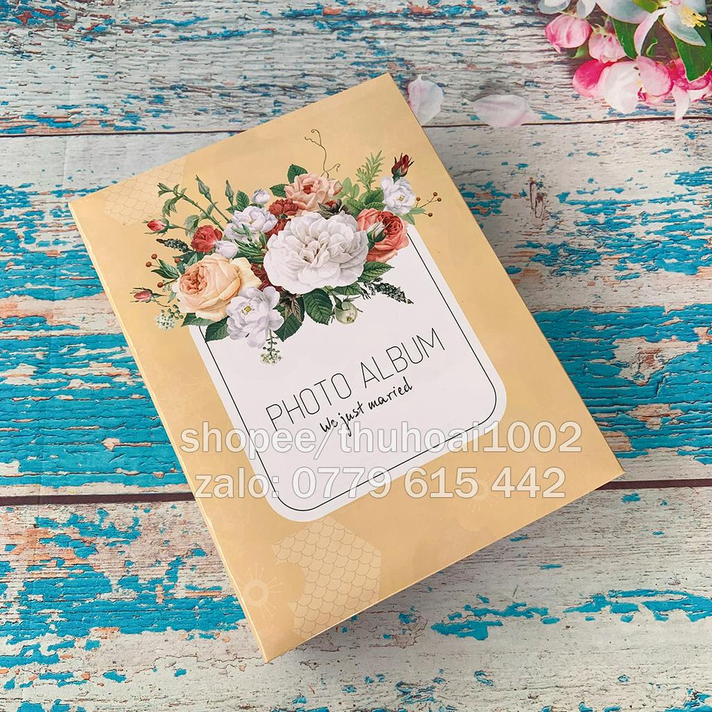 Album đựng 56 ảnh 13x18 bìa giấy cứng
