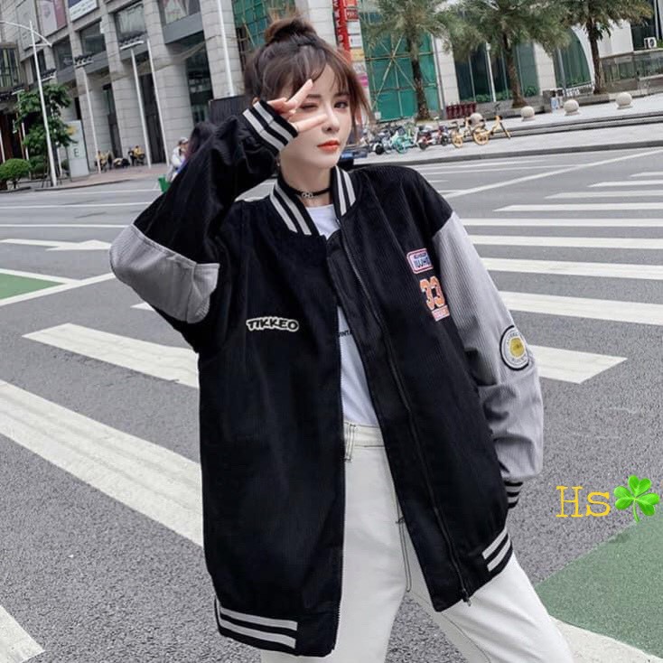 Áo Bomber Nhung Gân 33 | BigBuy360 - bigbuy360.vn