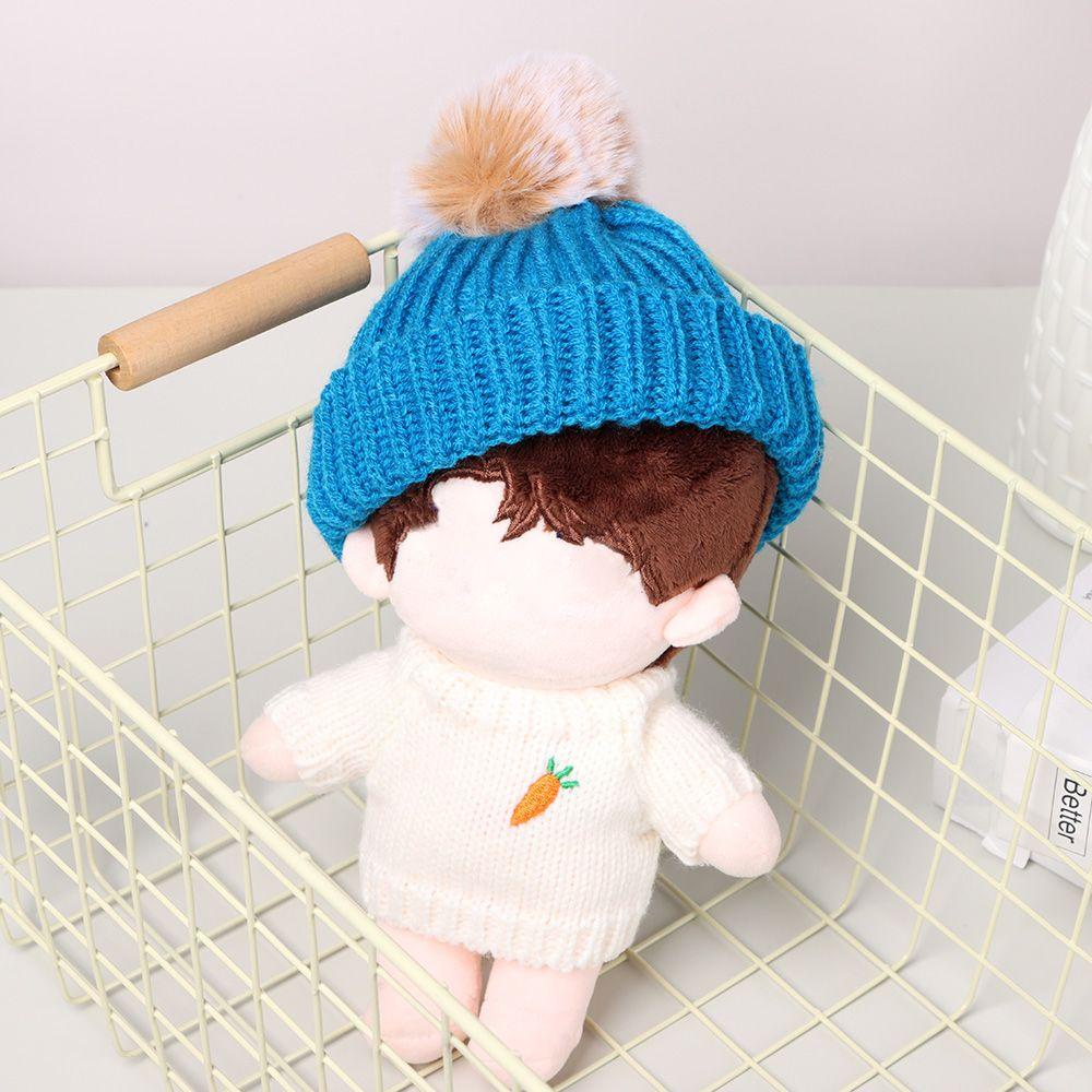 Chú Vịt Nhồi Bông Mặc Áo Sweater Trang Trí Cho Búp Bê 20Cm