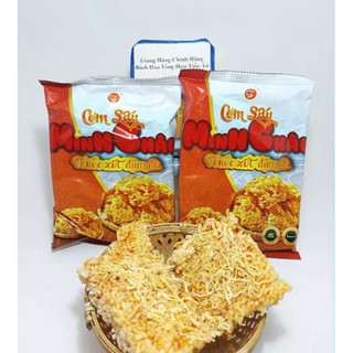 Cơm cháy, cơm sấy chà bông minh châu combo 10 gói x 60 gram