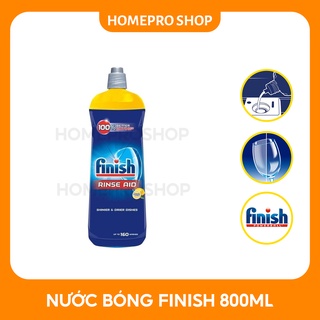 Nước làm bóng Finish (dùng cho máy rửa bát) nhập khẩu chính hãng, giao nhanh hoả tốc 2h