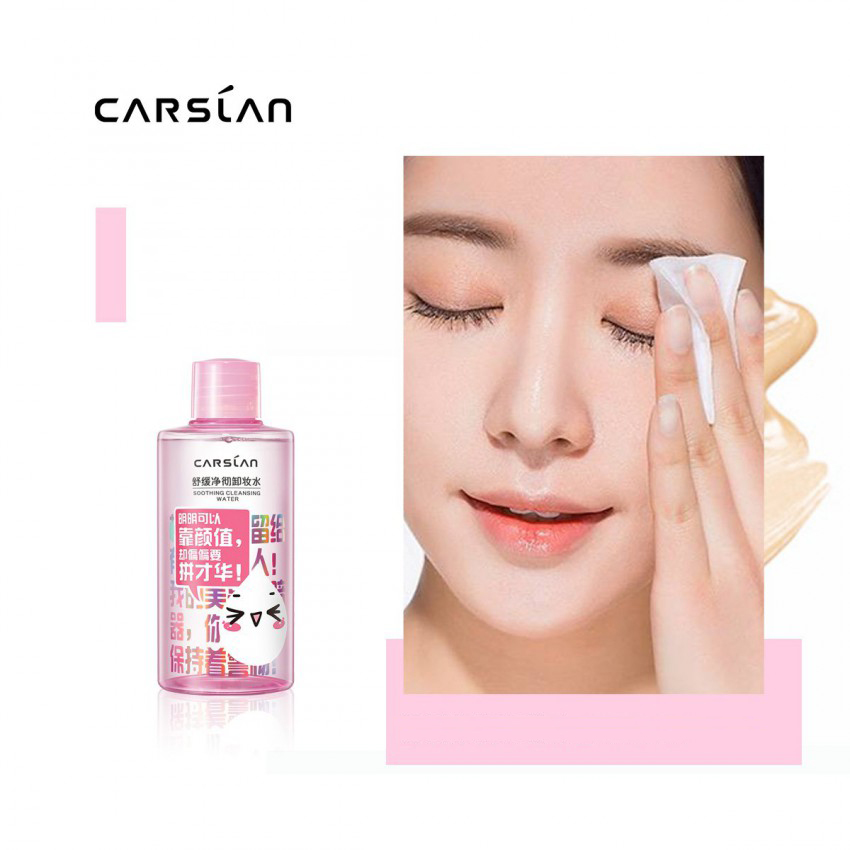 Nước Tẩy Trang Carslan Làm Sạch Sâu Dịu Nhẹ Không Kích Ứng 100ml