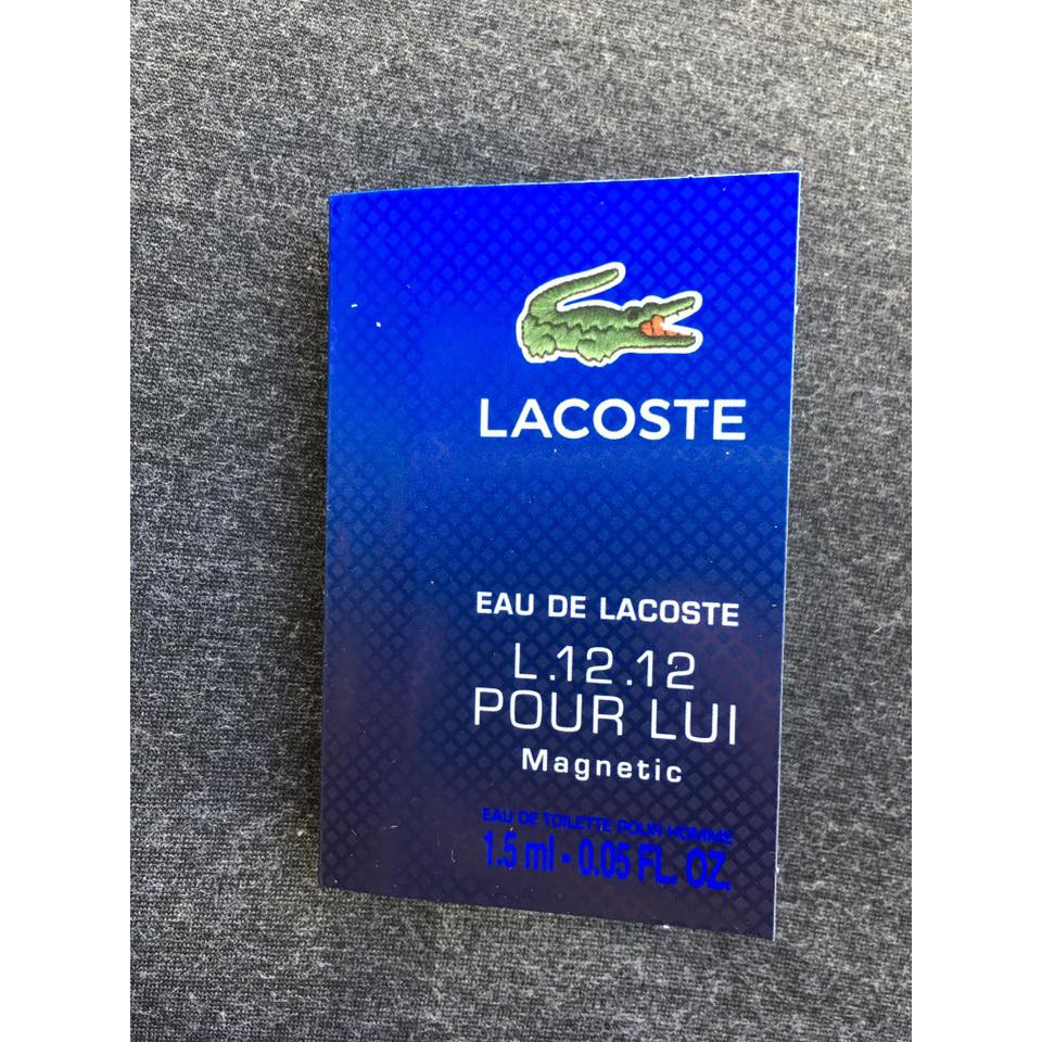 Sample_Nước Hoa Vial Lacoste 1.5ml | BigBuy360 - bigbuy360.vn