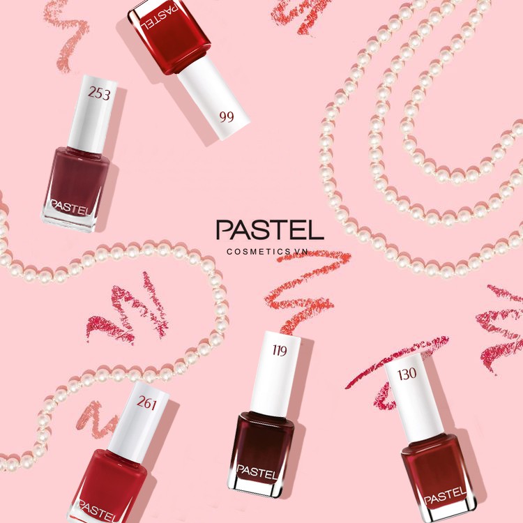 BST Sơn móng tay PASTEL Màu Đỏ "ROMANTIC LOVE"