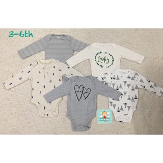 Combo 5 body chip tay dài Old Navy