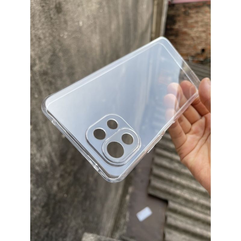 Ốp lưng silicon Gor cho Xiaomi Mi 11/mi 11lite  siêu mỏng, có gờ bảo vệ camera
