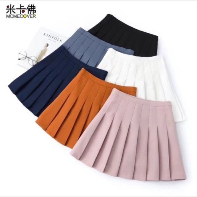 Chân váy Tennit_Chân váy ngắn chiết li có quần trong | BigBuy360 - bigbuy360.vn