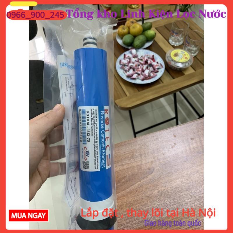 (Giá Gốc) Màng Lọc Nước Ro Rotec - 75G 👉 Màng Lọc RO 👉 Lõi Lọc Số 4 Rotec