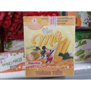 Hộp 10 cây kem tràng tiền Vị Mít dẻo dẻo thơm thơm ngậy