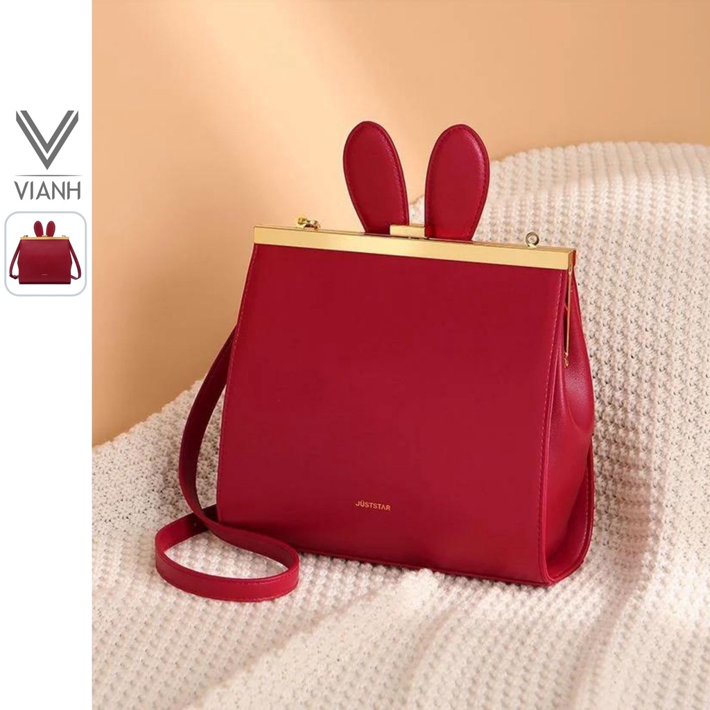 Túi Đeo Chéo Nữ Just Star Thời Trang Đẹp Dễ Thương ViAnh.vn Store 172612 Tai Thỏ