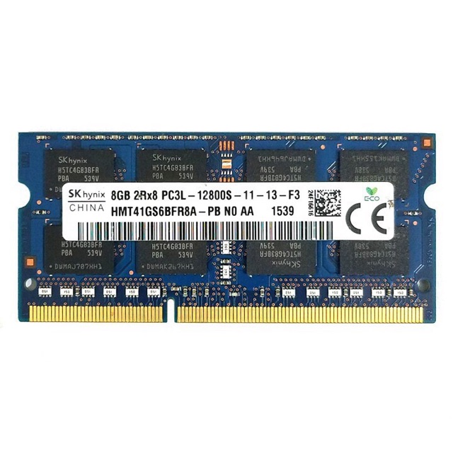 Ram laptop PC3/PC3L 2GB, 4GB, 8GB BUS 1600 12800 DDR3 DDR3L zin chính hãng BH 12 tháng 1 đổi 1