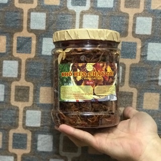 1KG HEO KHÔ CHÁY TỎI (LOẠI NHIỀU TỎI)