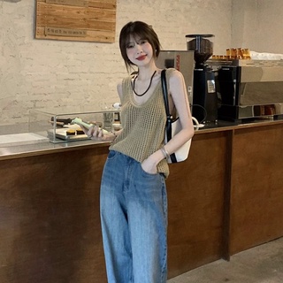 Áo ba lỗ len mỏng
