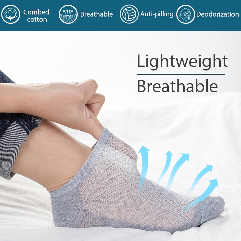 Vớ lưới mỏng thoáng khí thời trang dành cho nam