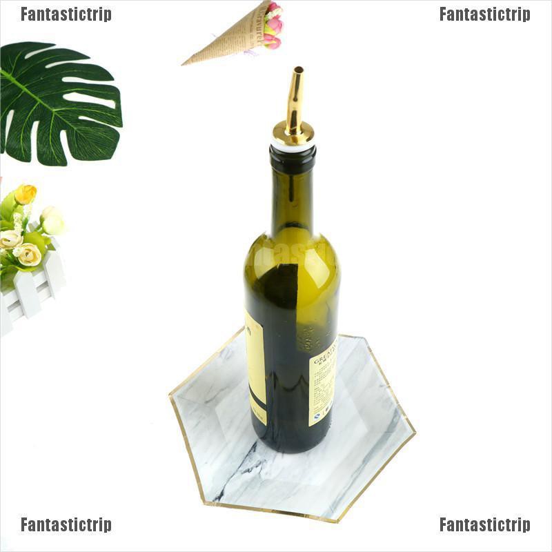 Rót Rượu Vang Bằng Thép Không Gỉ Màu Vàng