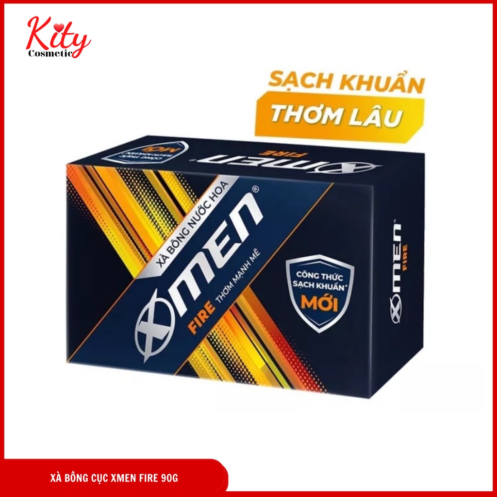 Xà bông cục Xmen Fire 90g