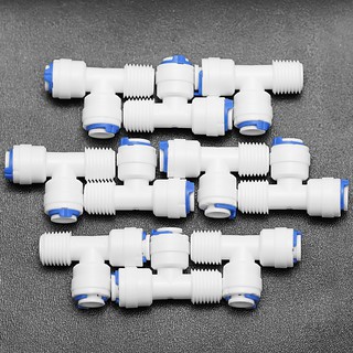 Bộ 10 tê lệch nối nhanh ren 13 ra 02 dây 6