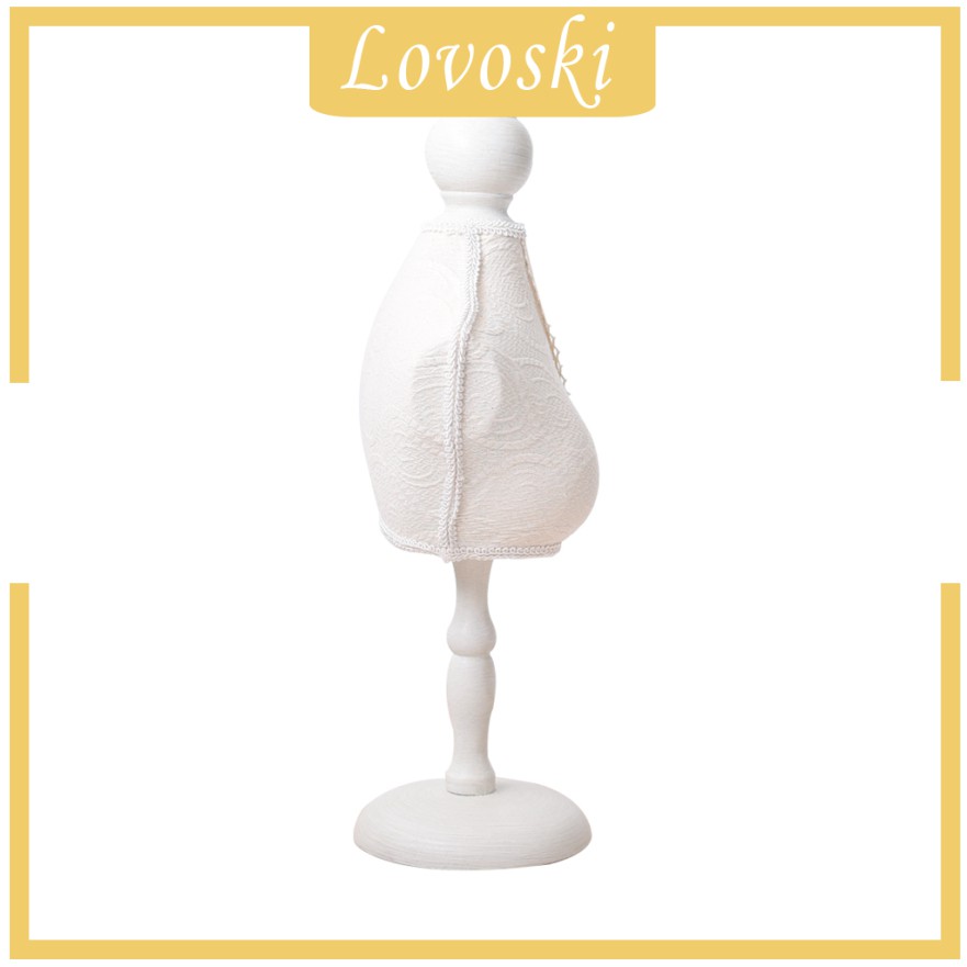 Giá Đỡ Trưng Bày Vòng Cổ / Vòng Tay / Dây Chuyền Bằng Gỗ Phối Ren