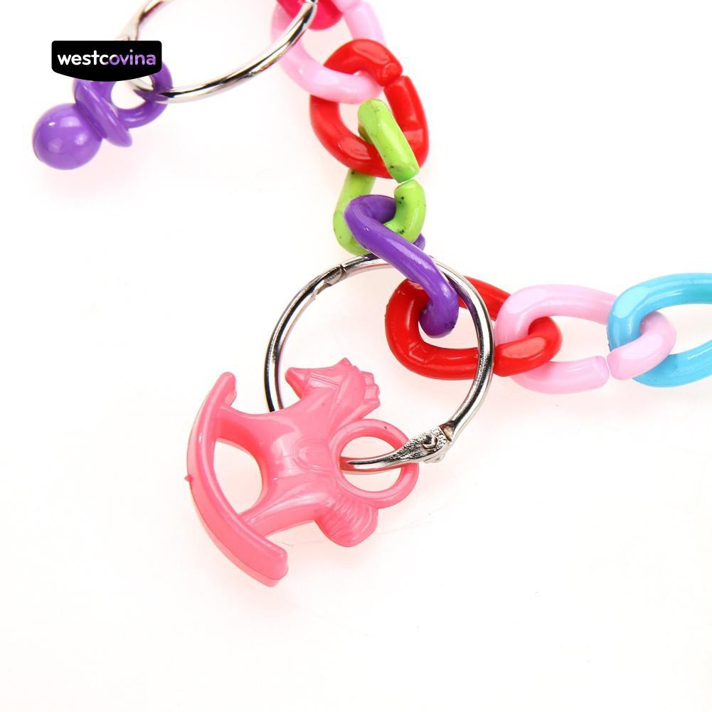 Đồ Chơi Nhai Cắn Thú Vị Cho Chim Vẹt Cảnh