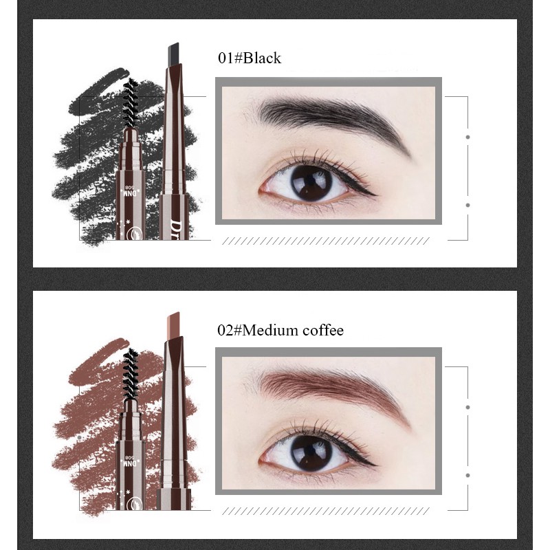 [Hàng mới về] Chì kẻ mày 2 đầu dạng xoay kháng nước lâu trôi | BigBuy360 - bigbuy360.vn