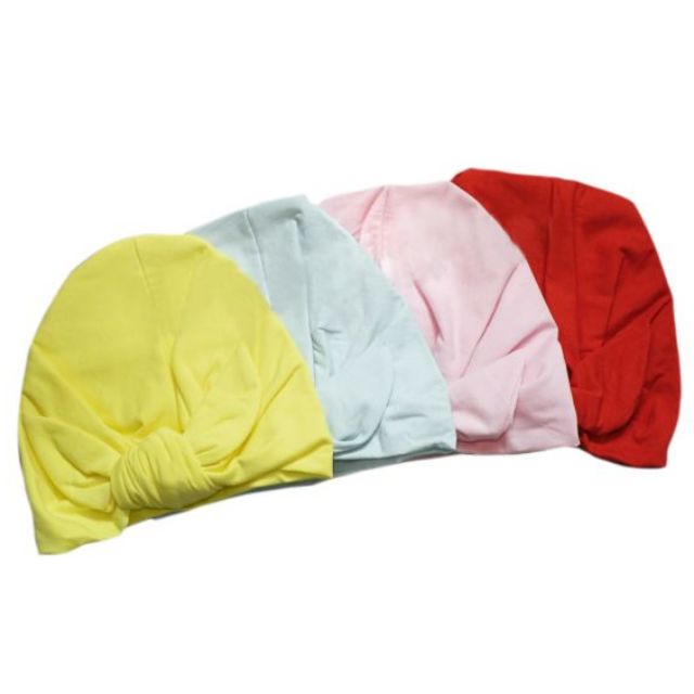 Combo 3 mũ turban thỏ cho bé