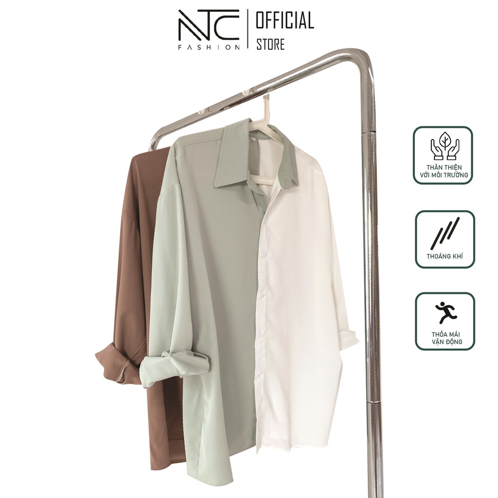 Áo sơ mi nam dài tay phong cách Hàn Quốc NTC A010