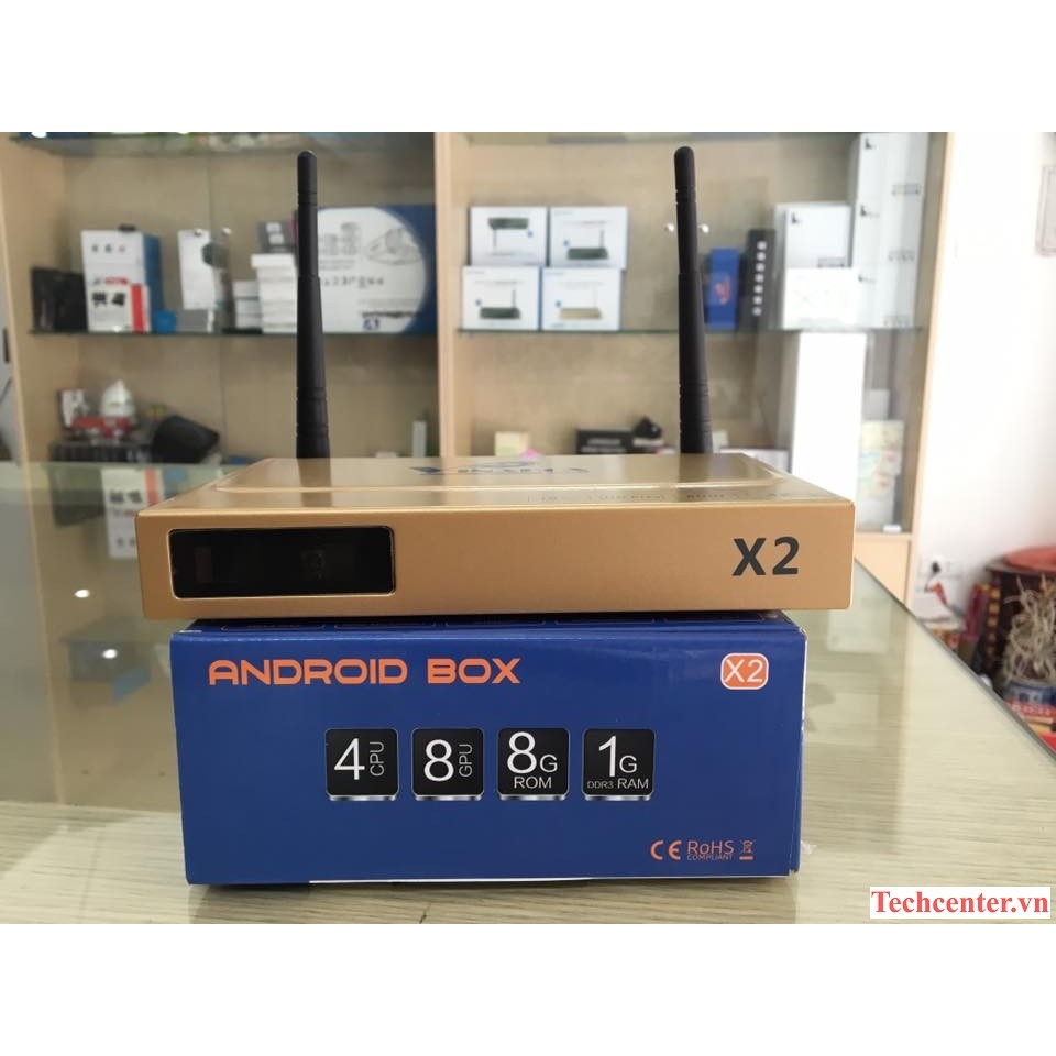 [NAM TRUNG HẢI] TV box Vinabox X2 + TẶNG CHUỘT KHÔNG DÂY