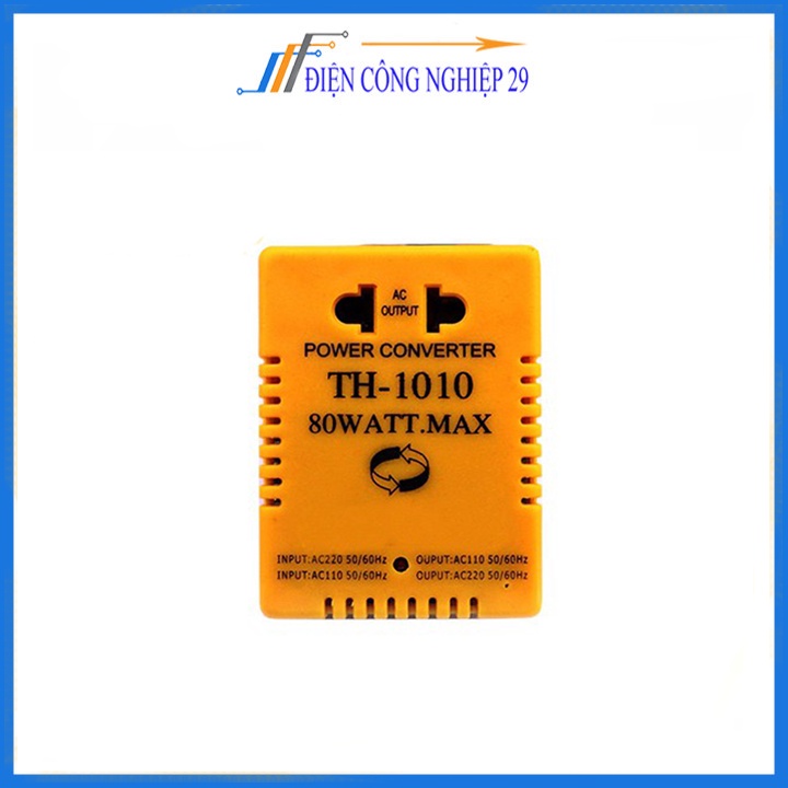 Bộ Chuyển Đổi Điện Revolve TH-1010 220AC↔110AC 80w