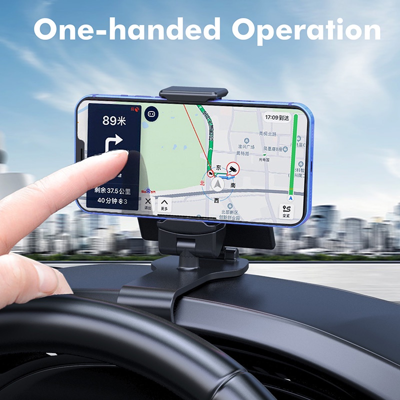 Giá đỡ điện thoại / thiết bị định vị GPS gắn kính chiếu hậu xe ô tô