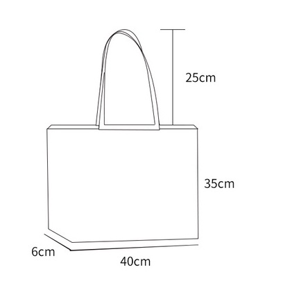 túi xách vải nữ DORRIKEY Ttf037 đeo vai cỡ lớn bằng vải canvas sành điệu cho nữ