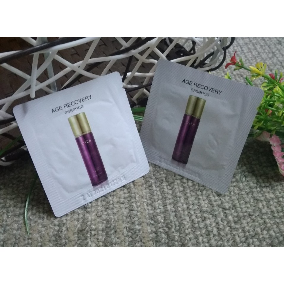 Combo 5 gói Sample tinh dầu chống lão hóa Ohui Age Recovery Essence