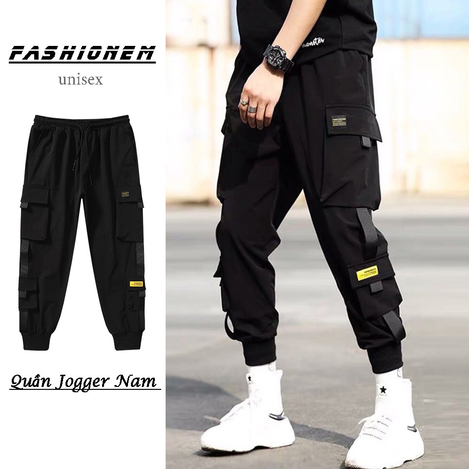 Quần Jogger Kaki thun mịn Thể Thao Nam Phối Hộp Bo Gấu Trẻ Trung Năng Động ZENKODLMEN JOGGER NAM 9000055