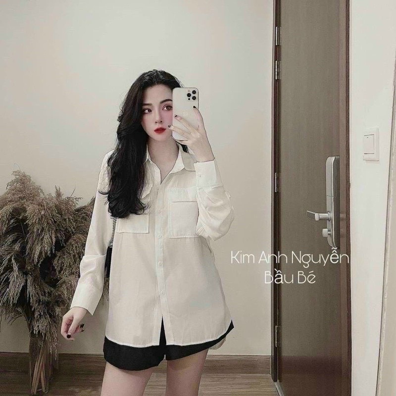 ÁO SƠ MI TRƠN ĐŨI HÀNG QC CAO CẤP TAY DÀI- HÀNG LOẠI 1 CHẤT ĐẸP CHIZISHOP SM002