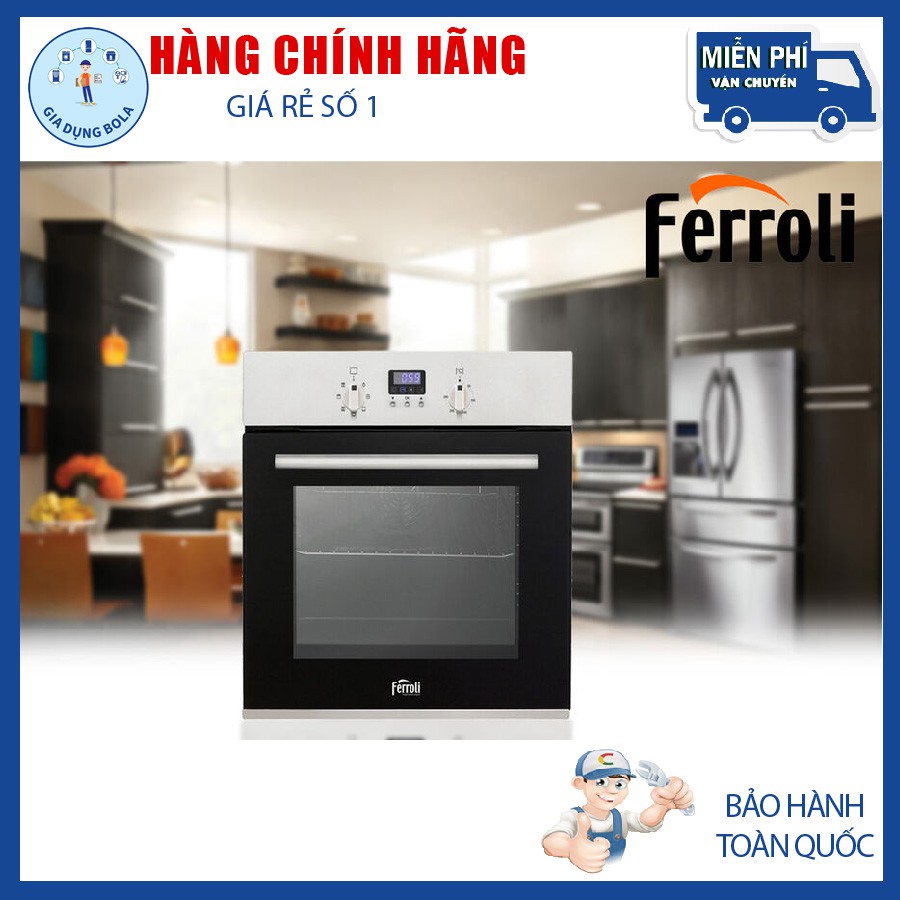 Lò nướng Ferroli FO-7A29E1 ( Tặng 1 bộ nồi cao cấp 3.800.000)