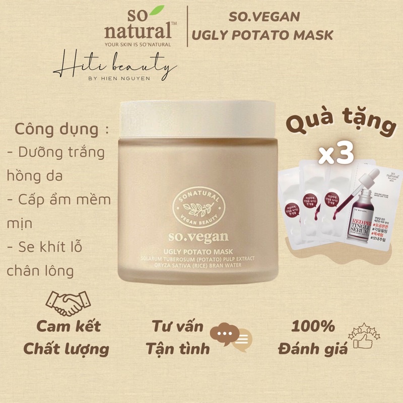 Mặt nạ trắng da khoai tây