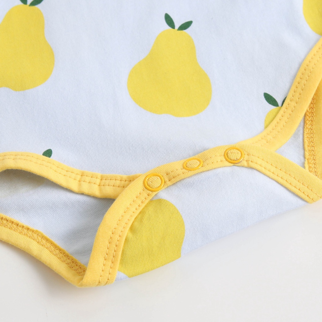 Bộ đồ Sanlutoz bằng vải cotton mùa hè cho trẻ em sơ sinh