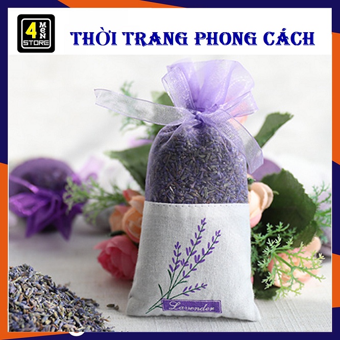 Túi Thơm Hoa Oải Hương Lavender - Gói Thơm Mini Để Tủ Và Treo Phòng Ngủ Mùi  Thơm Tự Nhiên