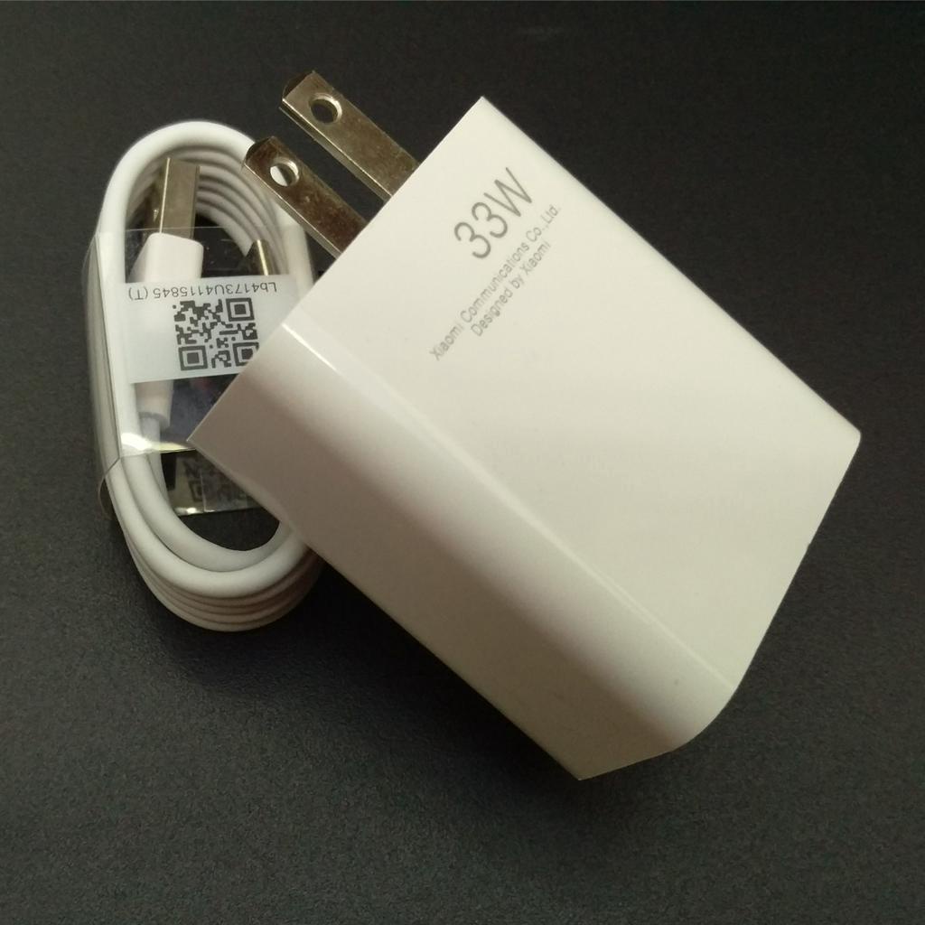 Củ sạc nhanh Xiaomi 33W XIAOMI REDMI K40, K40 PRO, K30 5G, K30 PRO, K30 ULTRA, K30S