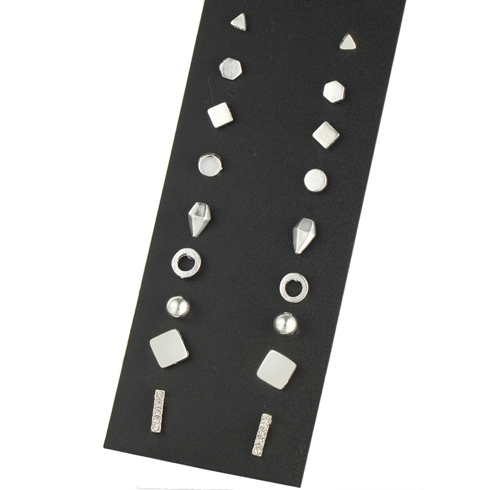 Set 9 đôi bông tai phong cách rock cho nữ