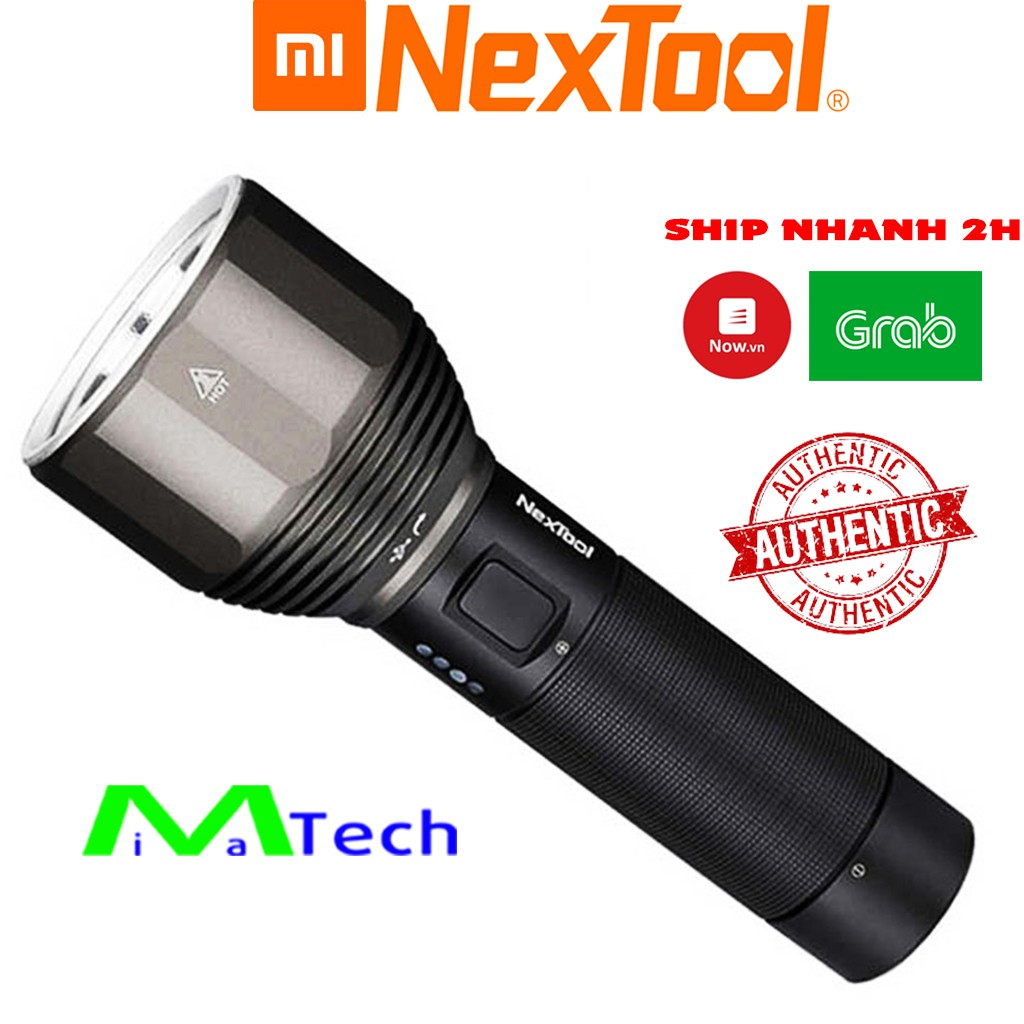 Đèn Pin Xiaomi Nextool Flashlight Cầm Tay Model ZES0417 Siêu Sáng Chống Nước Hợp Kim Nhôm Hàng Không Bền Bỉ [CHÍNH HÃNG]