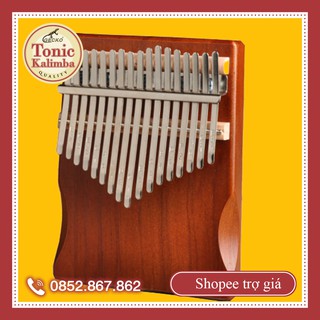 Đàn kalimba 17 phím gỗ nguyên khối tặng stick màu CÓ SẴN- giao TP.HCM 2H