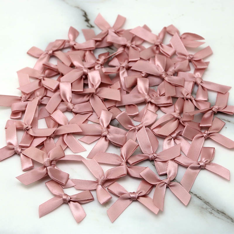 (50 Cái / Túi) Kẹp Tóc Nơ Rộng 4cm Với Nhiều Màu Sắc Để Làm Quà Tặng Trang Trí
