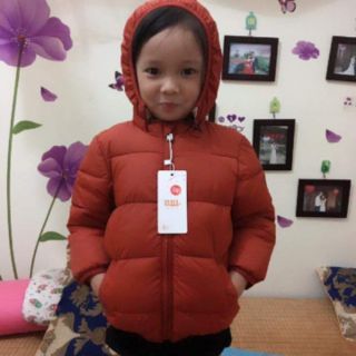 Áo khoác phao lót lông cừu