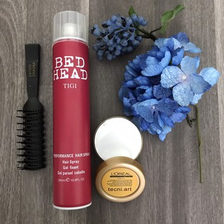 Combo (Gôm Xịt Tóc BED HEAD+Sáp vuốt tóc Loread Proeesstonnel)