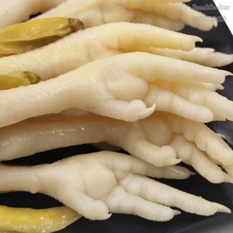 CHÂN GÀ CAY ỚT XANH CAY THƠM -CHÂN GÀ CAY 1 CHIẾC TRÙNG KHÁNH | BigBuy360 - bigbuy360.vn