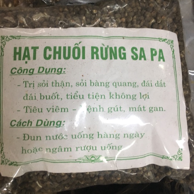 Hạt chuối rừng nguyên hạt khô loại 1 1kg | BigBuy360 - bigbuy360.vn